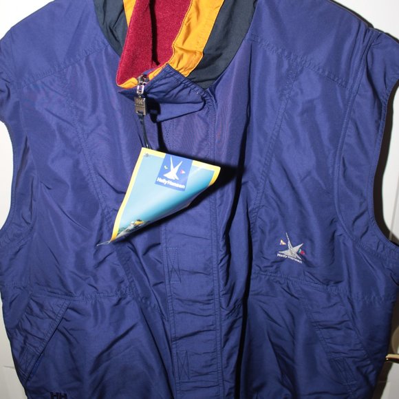Helly Hansen Sailing Vest Reversible  NWT XL - Picture 1 of 8